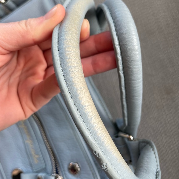 Marc by Marc Jacobs Blue Hobo Crossbody Bag 100% Cow Leather - Picture 13 of 16